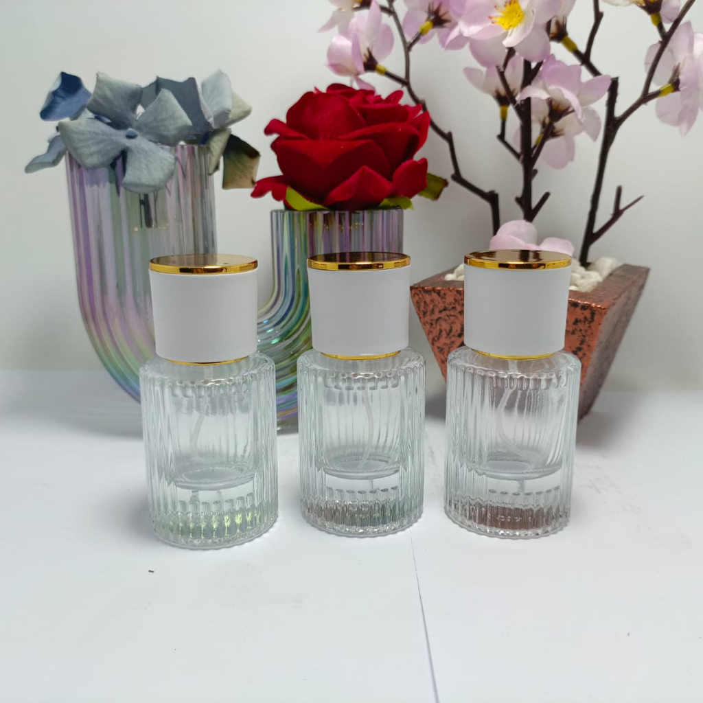 [PERLUSIN] BOTOL PARFUM KOSONG CHLOE 30 ML DRAT TUTUP RING PUTIH UNTUK MINYAK WANGI