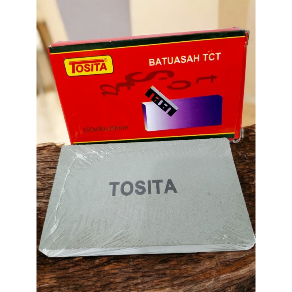 Tosita Batu Asah TCT [Asli] - Pengasah Pisau Serut/Pasah-High Quality