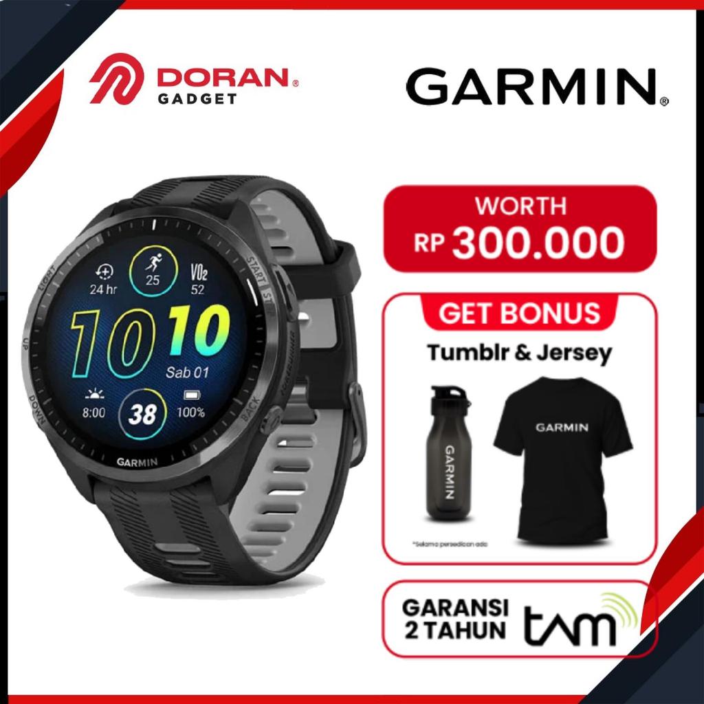 Garmin Forerunner 965 Fr 965 Music Smartwatch Garmin - Garansi 2 Tahun