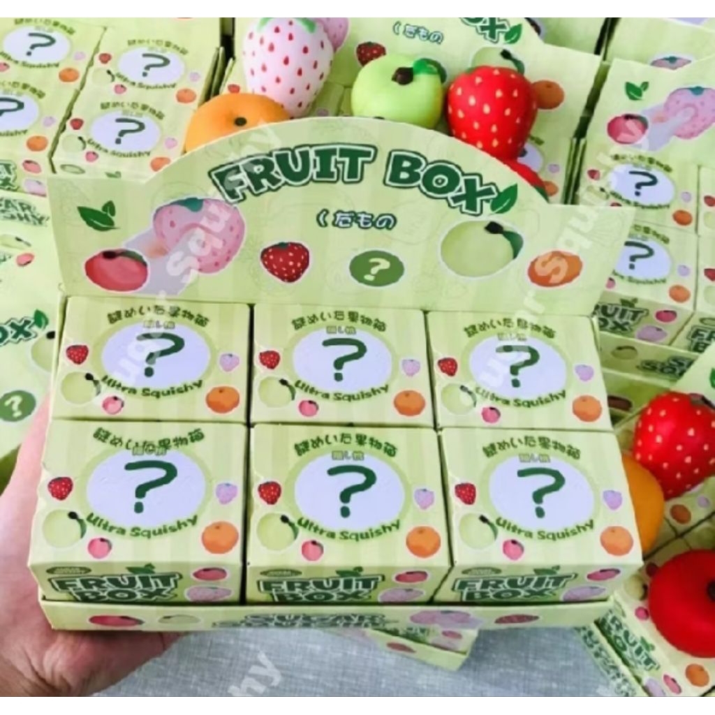 Sugar Squishy Fruits Box Slow Rising Squishy BLIND BOX