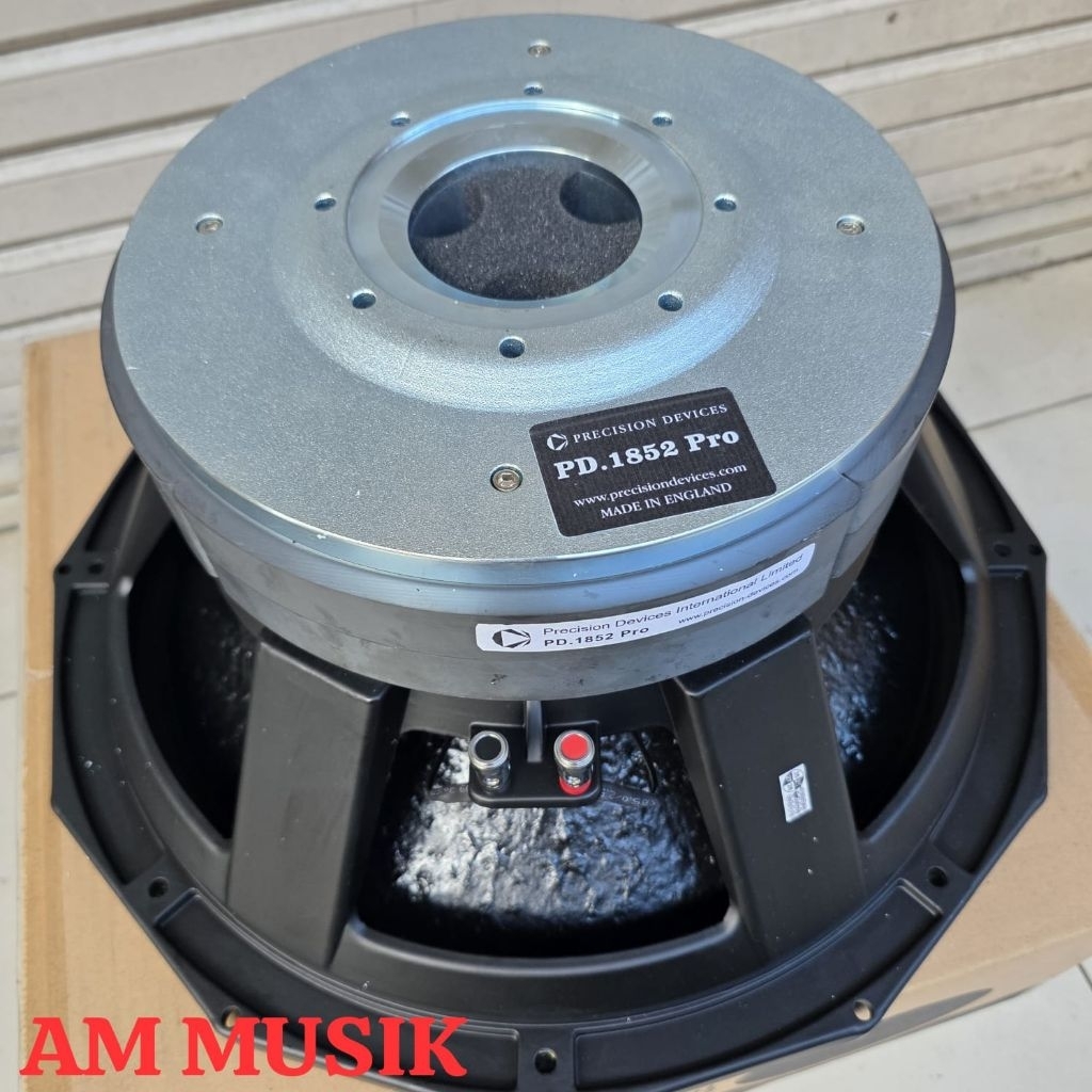 SPEAKER COMPONENT PRECISION DEVICES PD1852 PRO VC 5 INCH DOUBLE MAGNET 18 INCH PD1852PRO
