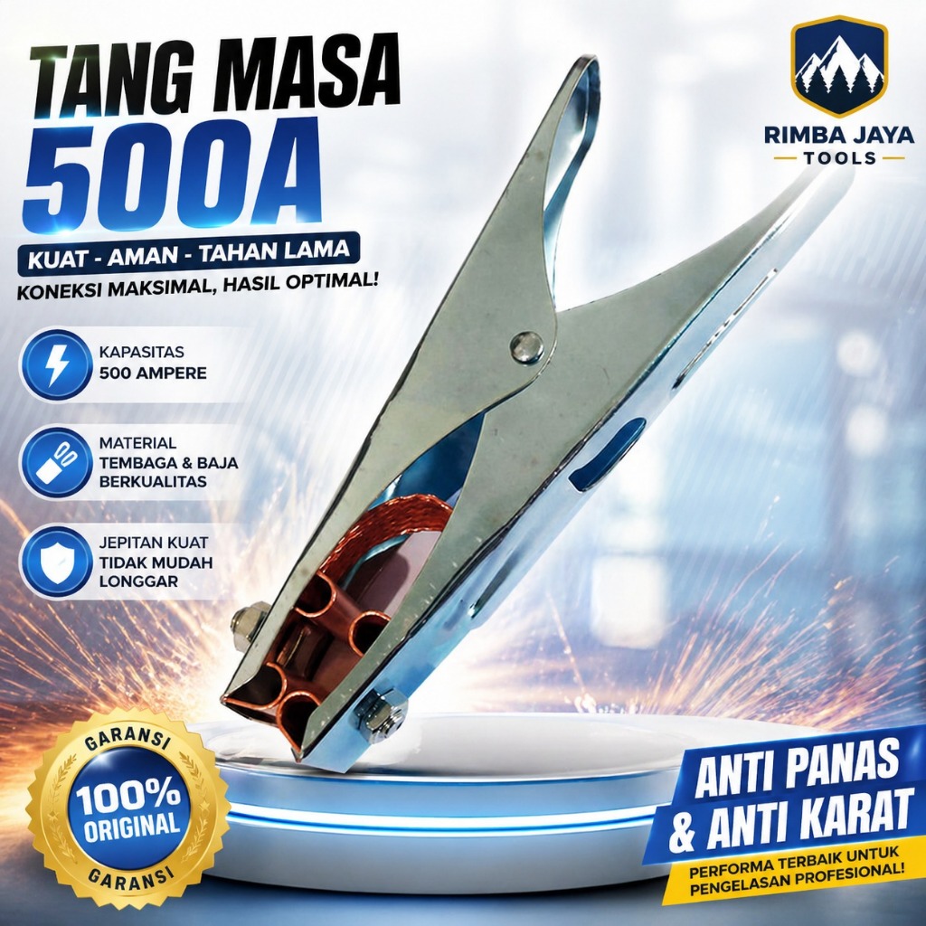 ELLKA Tang Las / Stang Las / Tang Masa / Tang Jepit 500A TANG MASSA MURAH