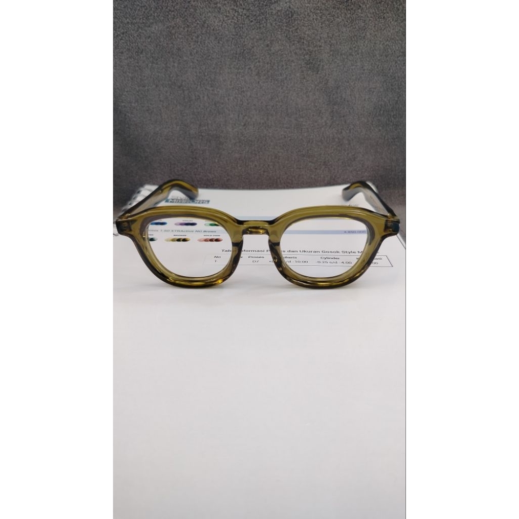 kacamata frem original moscot dahven olive brown