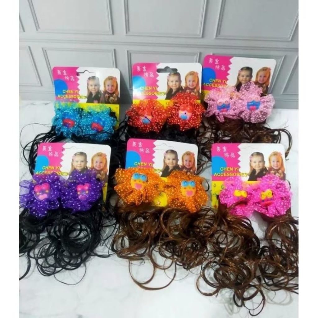 Jepitan Anak-anak Rambut Palsu/Aksesoris Kepala Rambut Palsu