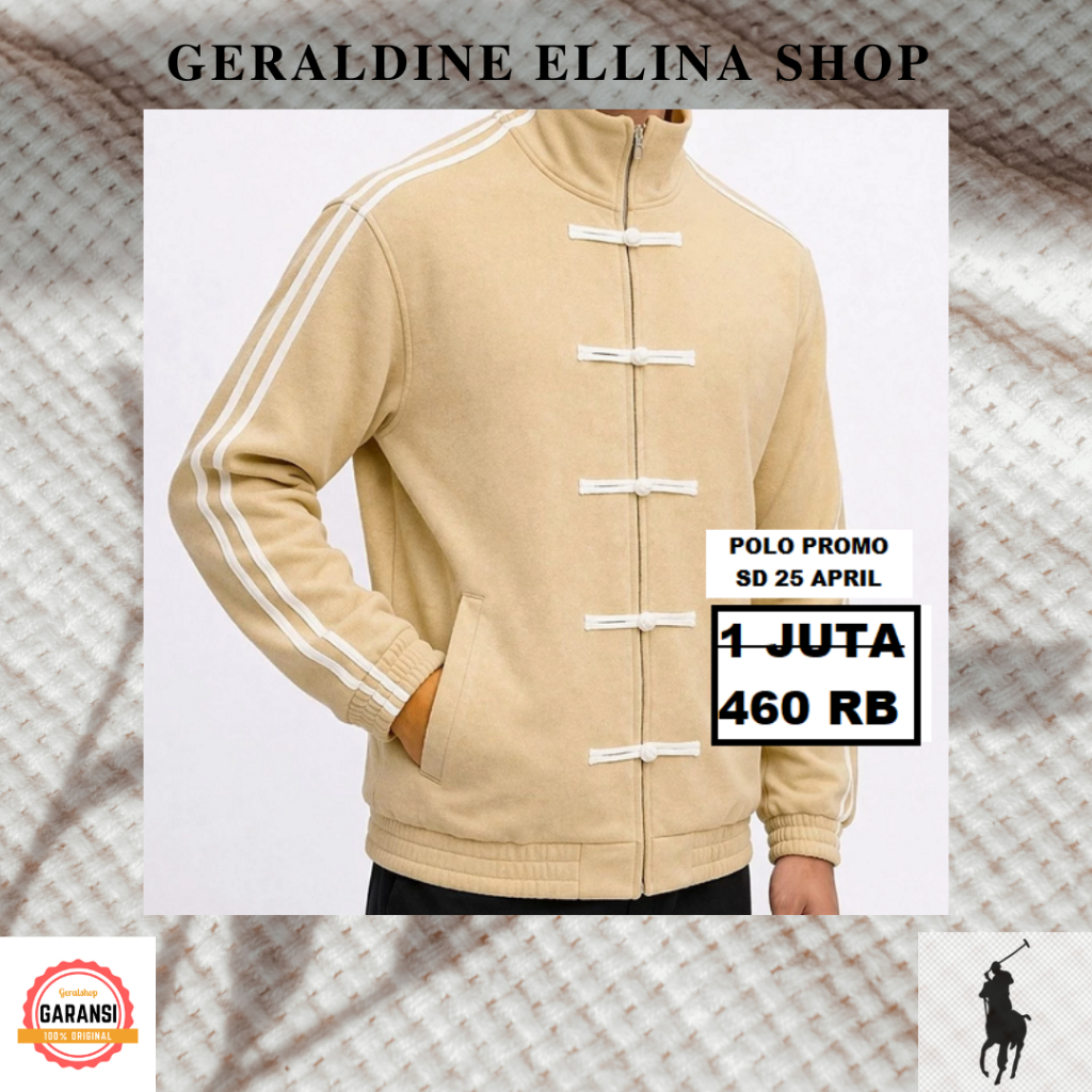 POLO Jaket Pria CHE*NGSAM JACKET Original Store