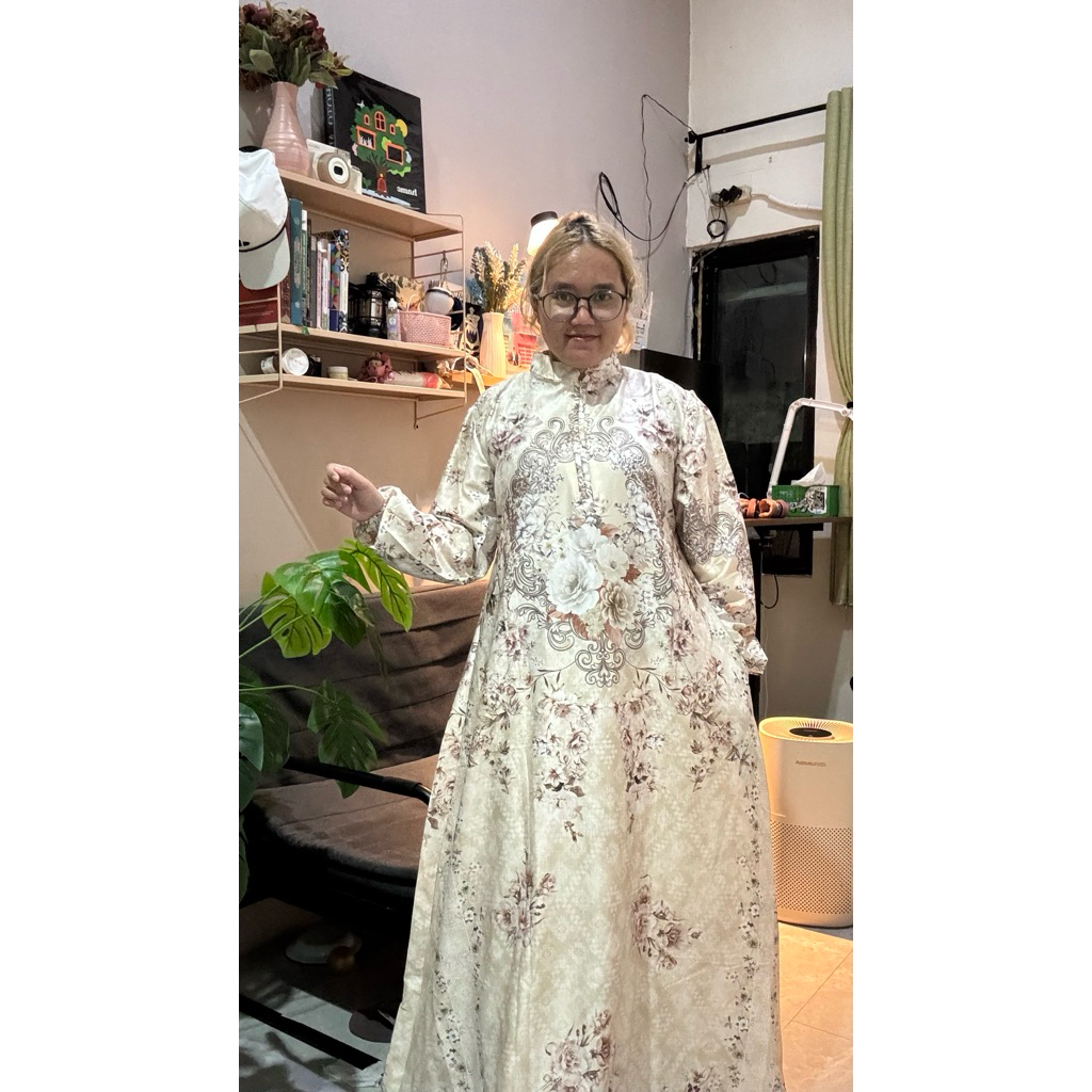 gamis nabil series cream