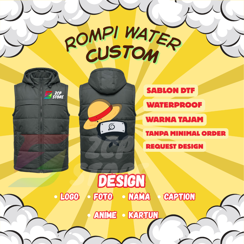 ROMPI CUSTOM | JAKET ROMPI CUSTOM | ROMPI CUSTOM PARTAI | ROMPI KOMUNITAS