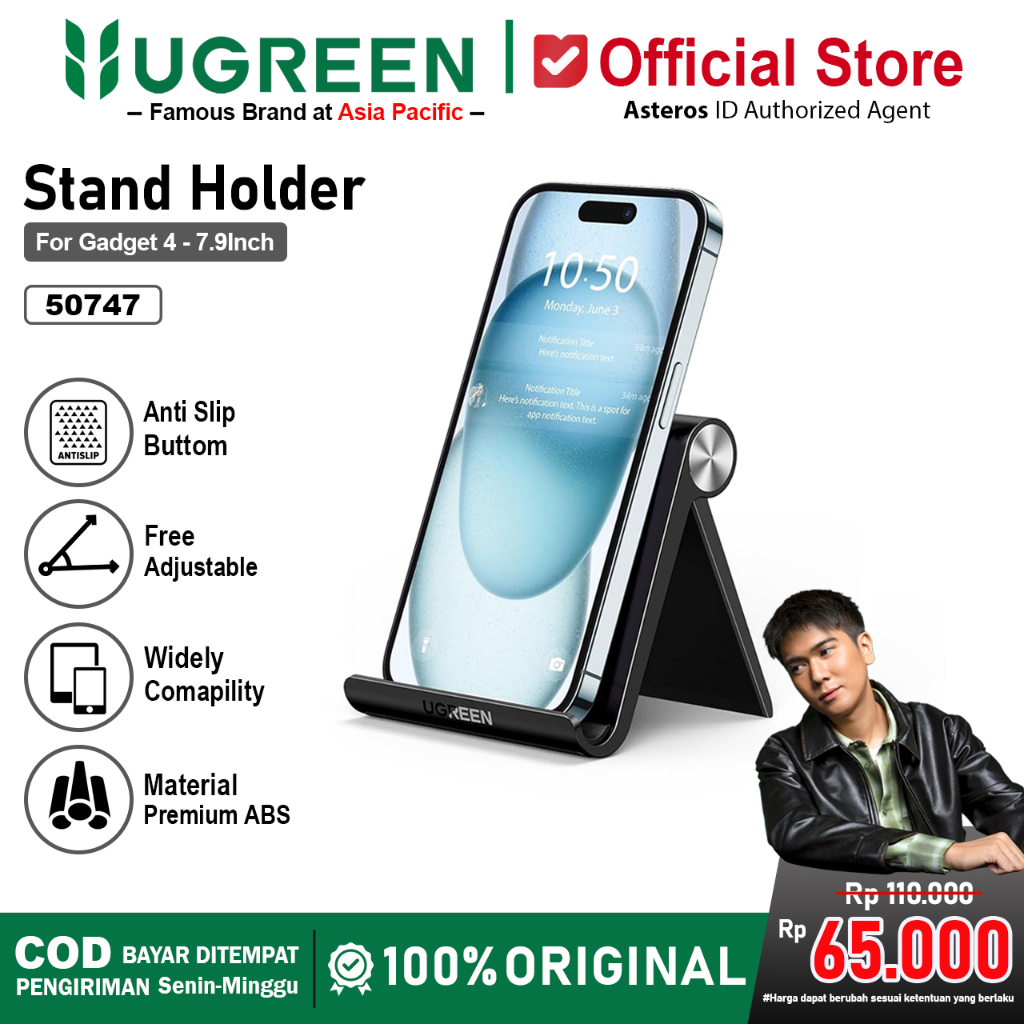 UGREEN Stand Holder Dudukan Handphone Tablet Portable Universal