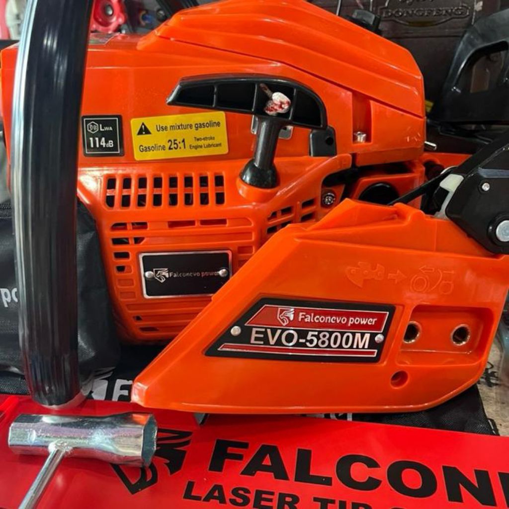 Mesin Gergaji Chainsaw Falcon 5800evo Original