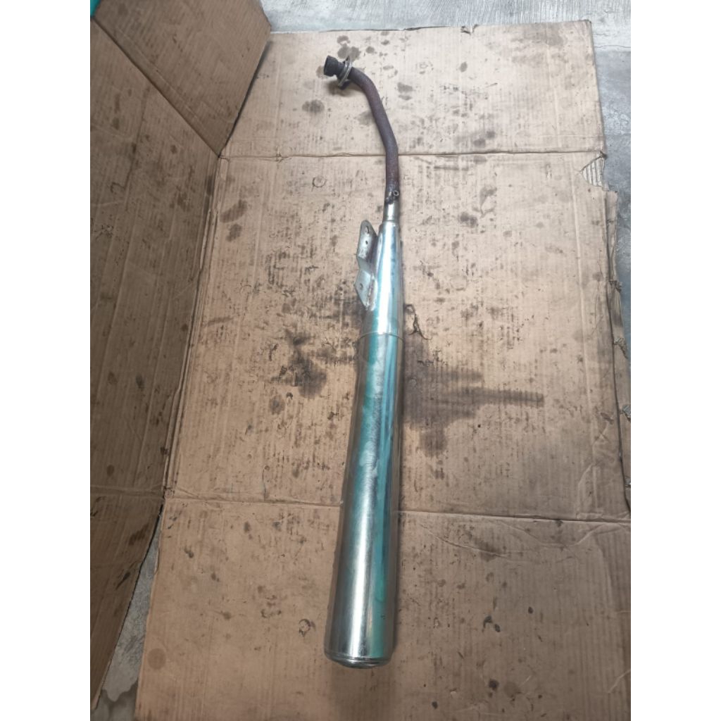 Knalpot honda supra x lama/fit lama asli copotan motor