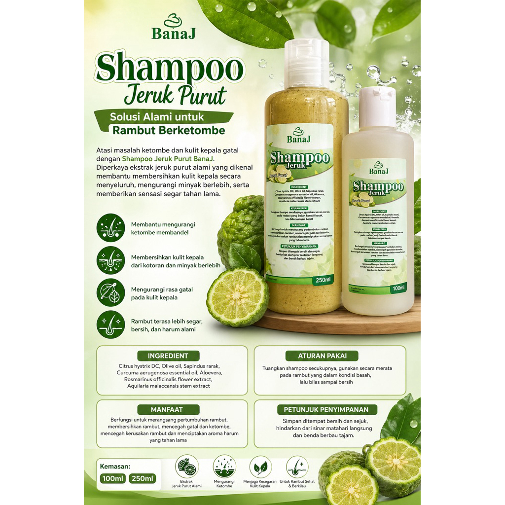 BANAJ SHAMPOO / SHAMPOO BANAJ