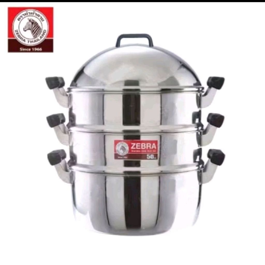 ZEBRA PANCI 4PCS STEAMER SET 50 CM  164450