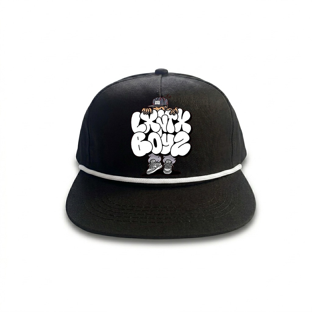 LXNTX Topi snapback caps topi pria classic black