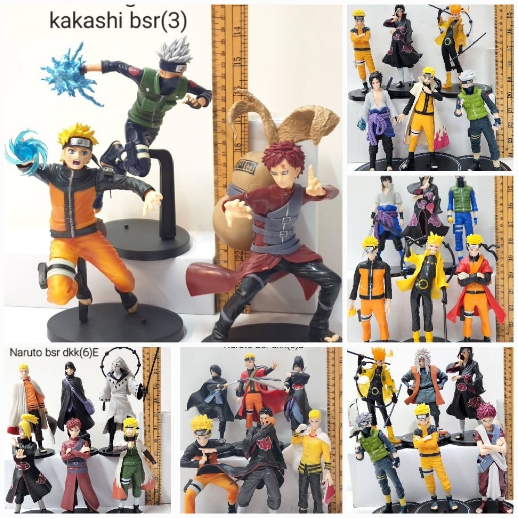 Action Figure Naruto besar set
