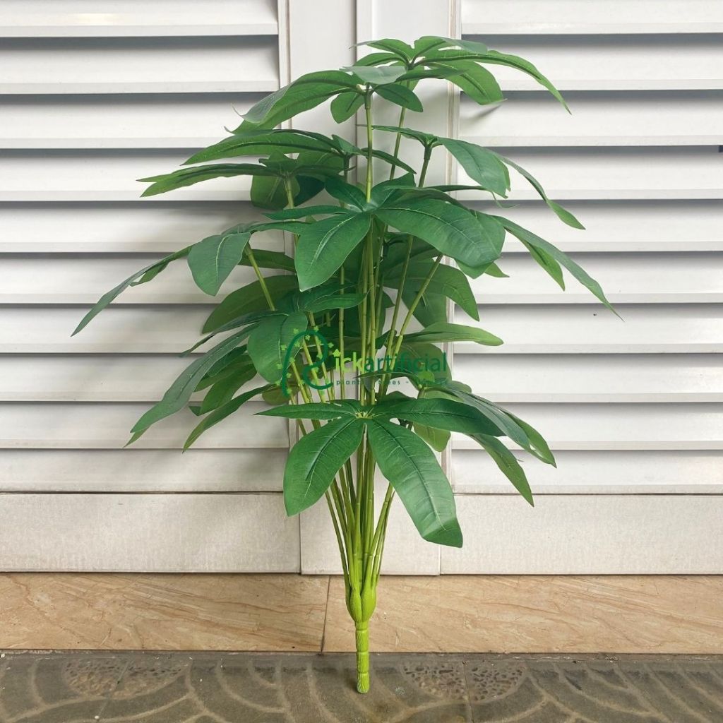 Pohon Cassava Artificial Singkong Hias Minimalis Dekorasi Rumah Aesthetic Varian Cover Pot