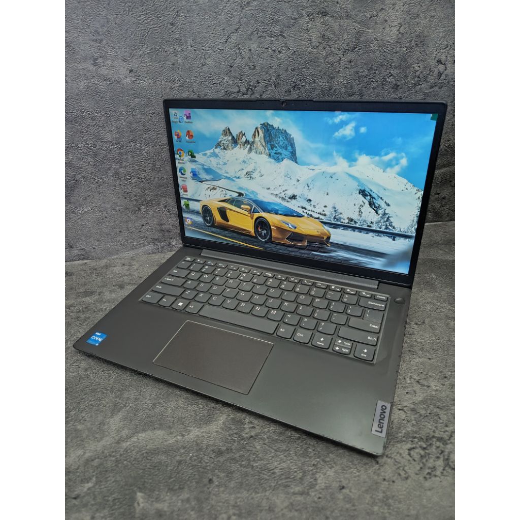 Laptop multitasking Generasi baru Lenovo V14 G3 Intel Core i3-1215U RAM 8GB SSD 256GB Intel UHD Grap
