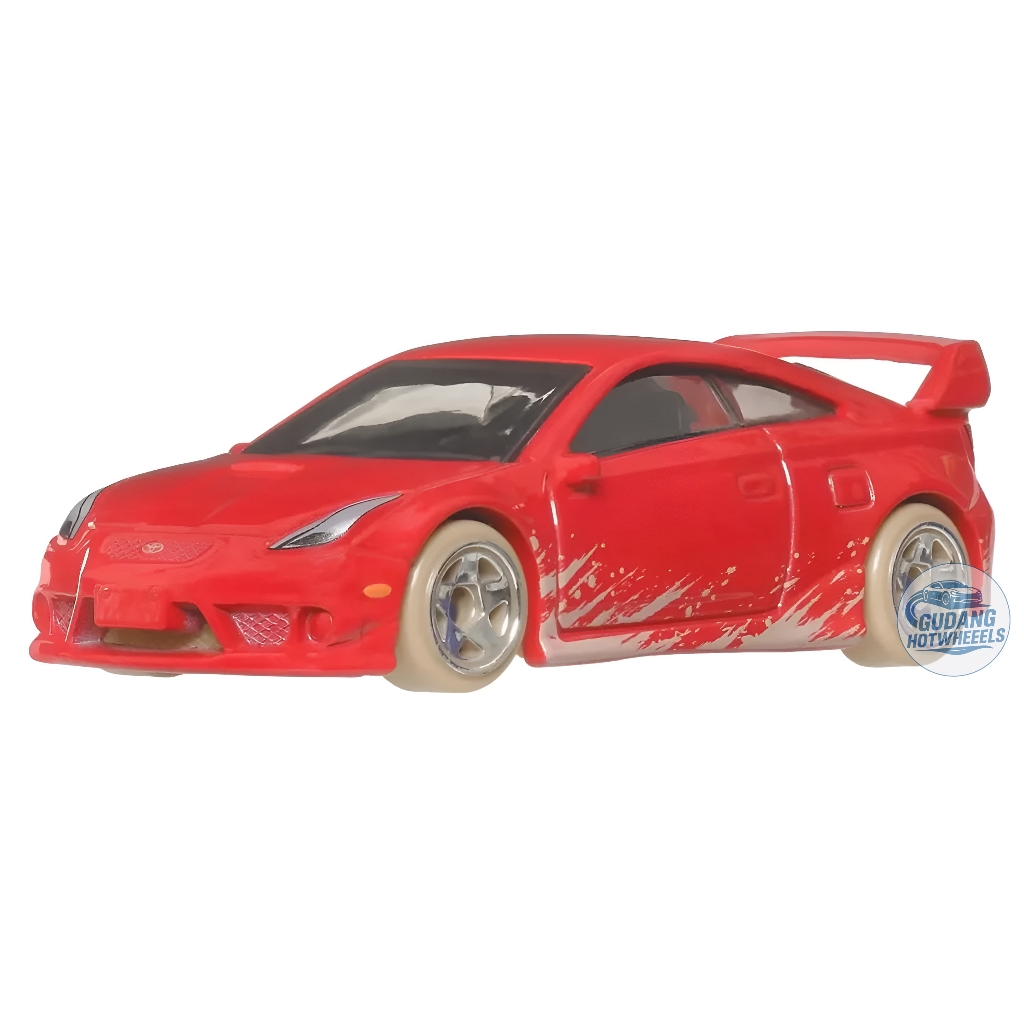 Hotwheels Toyota Celica merah