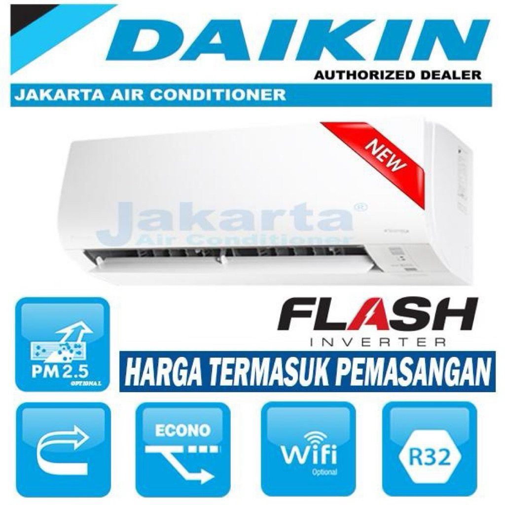 AC DAIKIN 1,5 PK Flash Inverter FTKQ 35 - Thailand