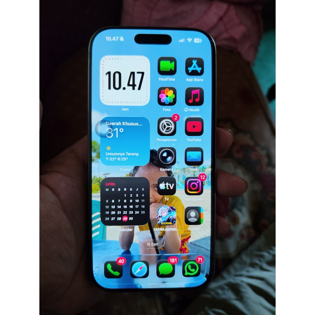 Iphone 16 Pro 128 bekas ( second )