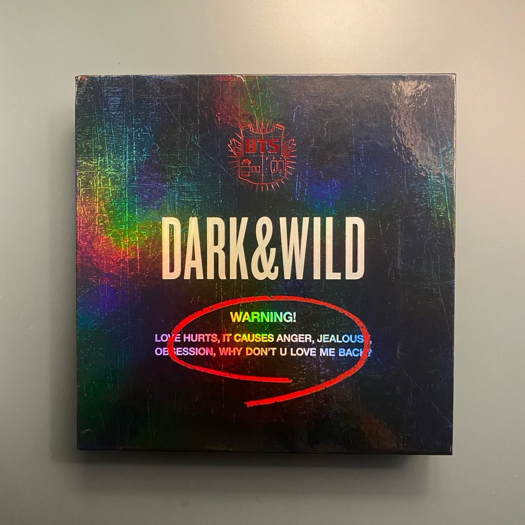 [ ready stock ] bts dark & wild album only rm namjoon yoongi suga agustd seokjin jin jhope hoseok ji