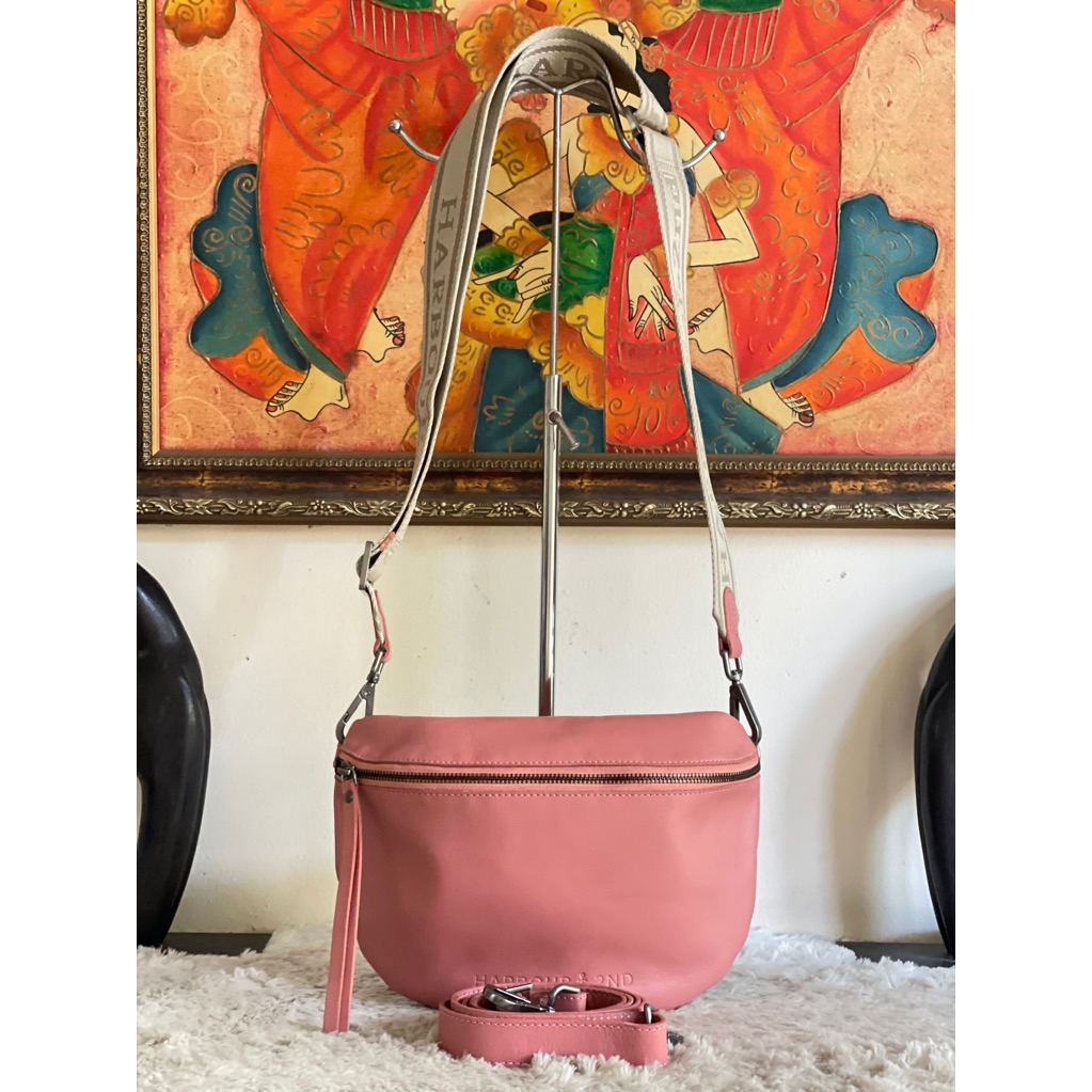 HB102 - HARBOUR2ND PAULETTE LEATHER BELT BAG