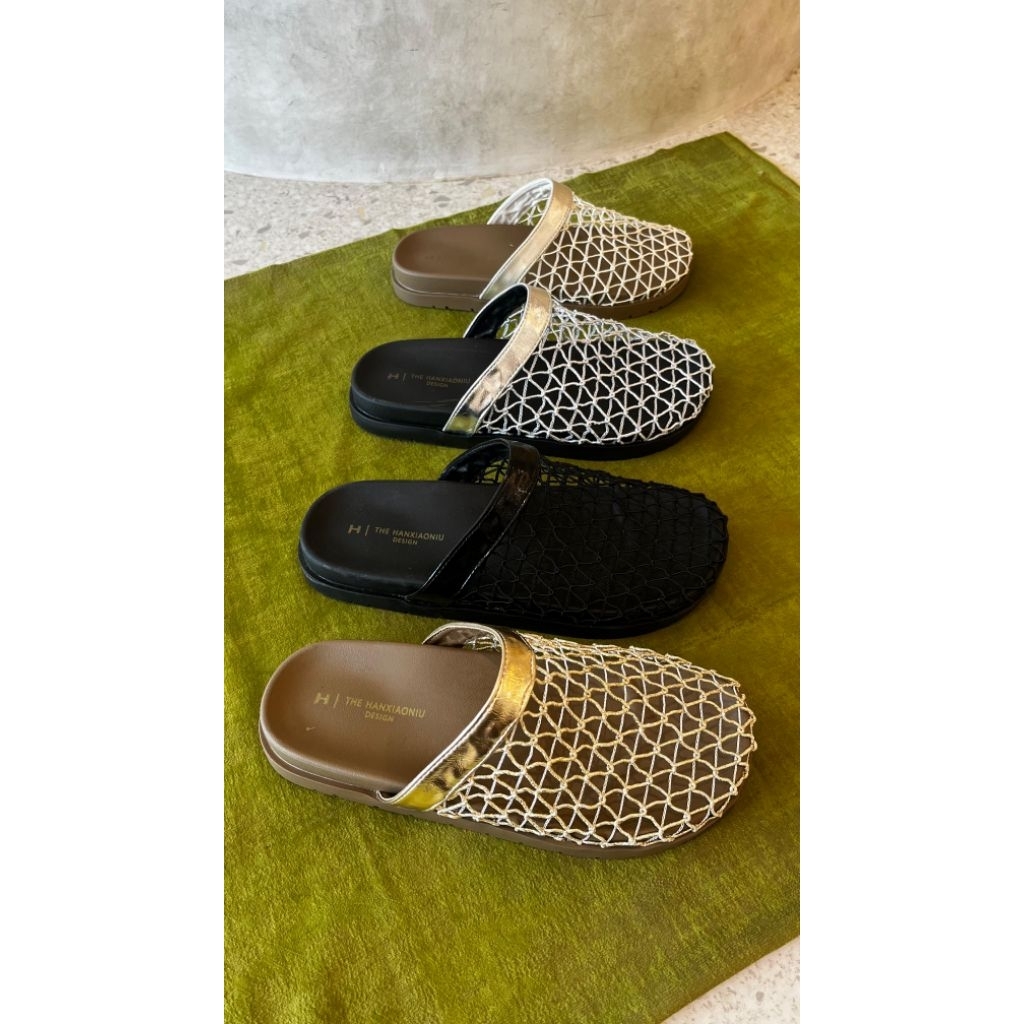 2620 Sendal Jaring Wanita Fashion