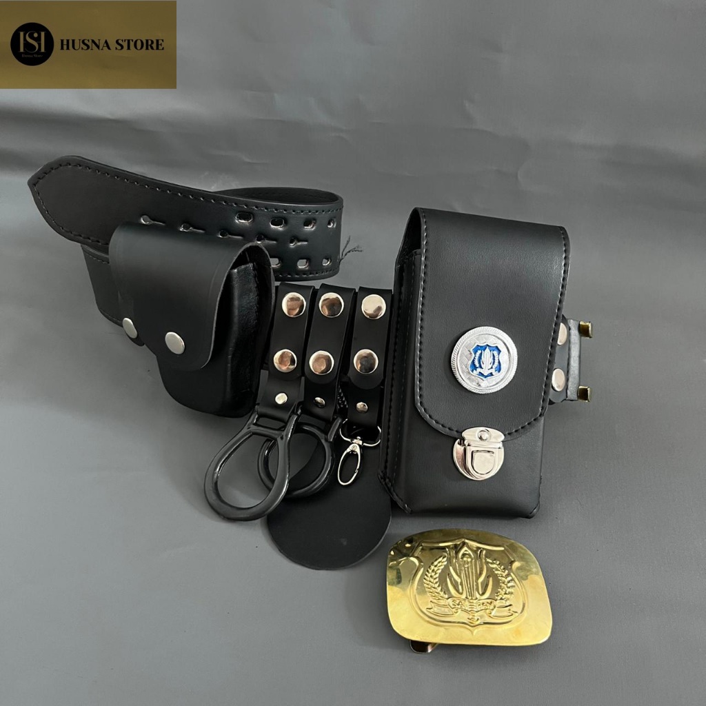 Kopel Sabuk Satpam Security Kulit Fullset Bangkol Terbaru Lengkap