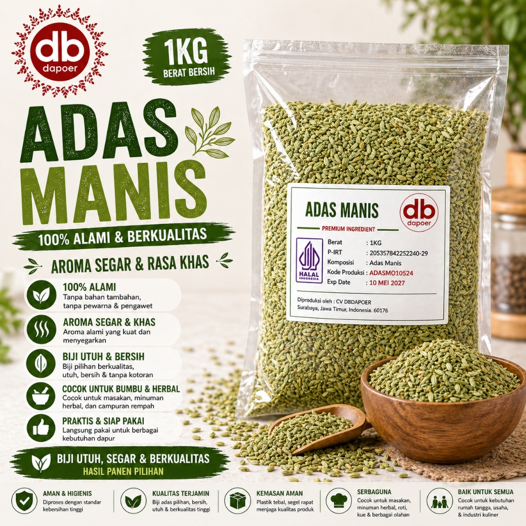 Adas Manis 1kg