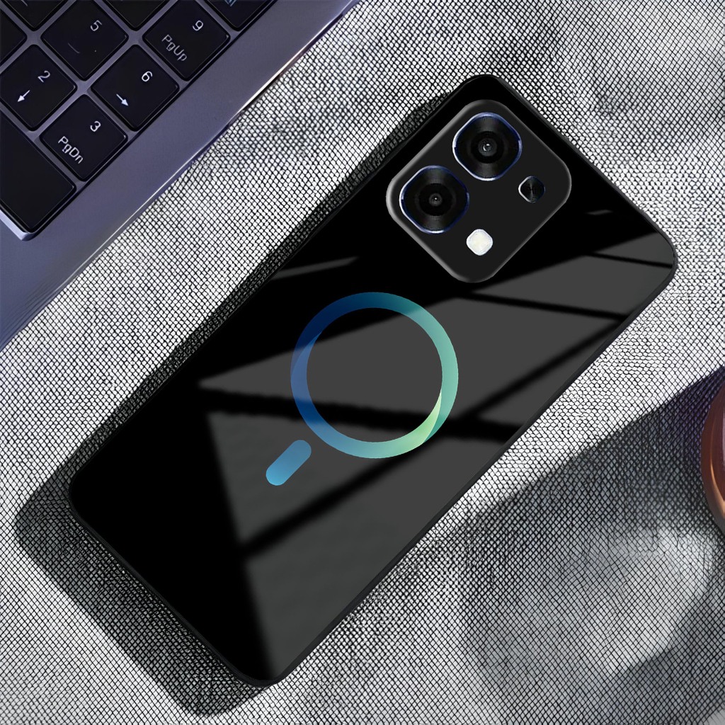 CL Softcase Glass For Oppo A6 Pro - Case Glass Oppo A6 Pro - Casing Kaca A6 Pro Terbaru - Casing Mur