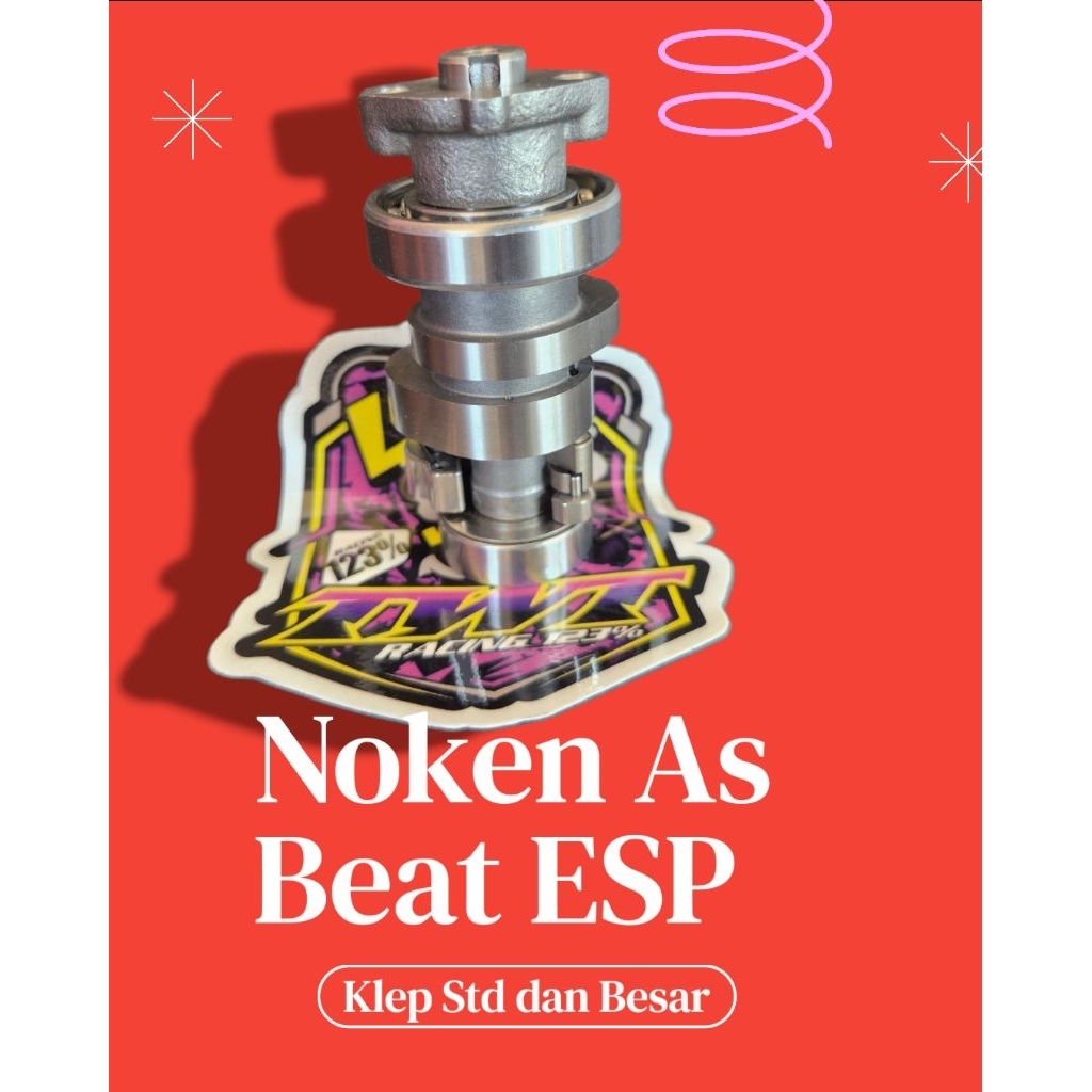 Noken As Racing Honda Beat Esp With Ads Klep Besar