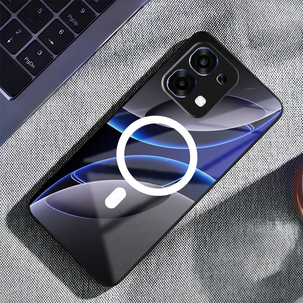 CL Softcase Glass For Oppo A6 Pro - Case Glass Oppo A6 Pro - Casing Kaca A6 Pro Terbaru - Casing Mur