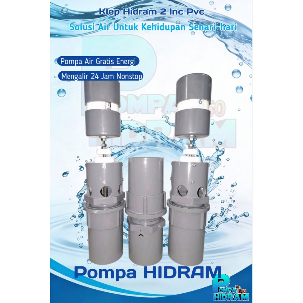 Klep Pompa HIDRAM 2 Inc Pvc As Klep Galvanis