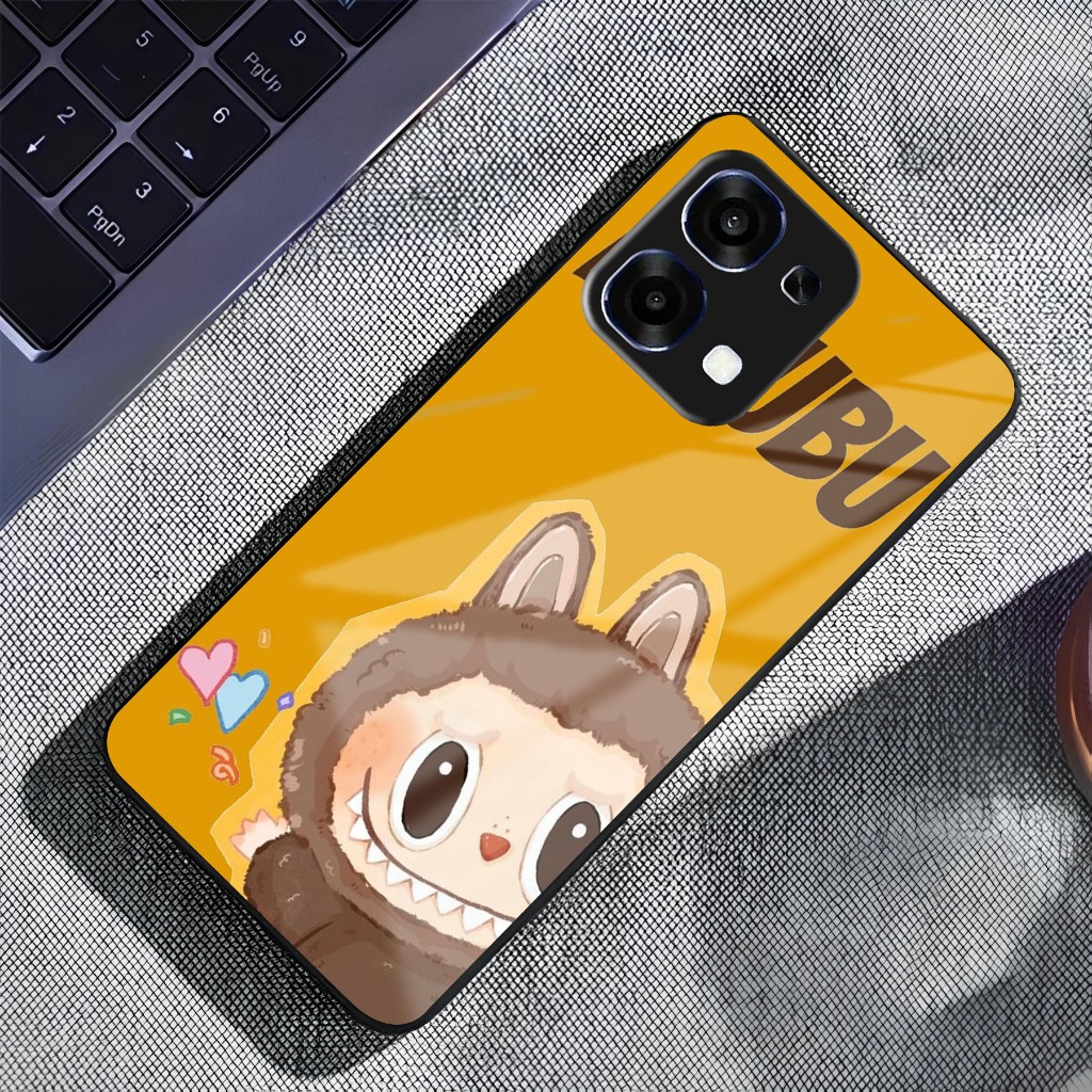 CL Softcase Glass For Oppo A6 Pro - Case Glass Oppo A6 Pro - Casing Kaca A6 Pro Terbaru - Casing Mur