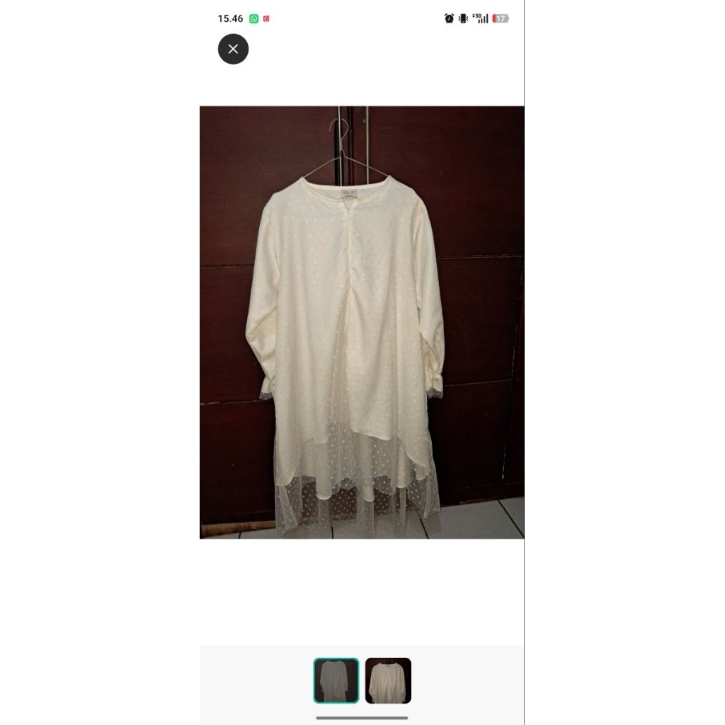 PRELOVED DRESS PUTIH CLO. ID