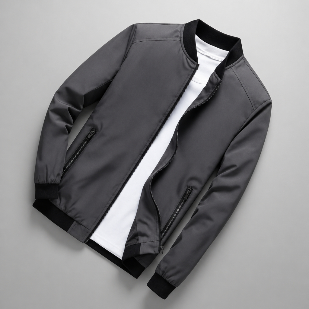 JAKET BOMBER PRIA PREMIUM KOREA STYLE KEKINIAN 2025 | JAKET PRIA SIMPLE ELEGAN KEREN