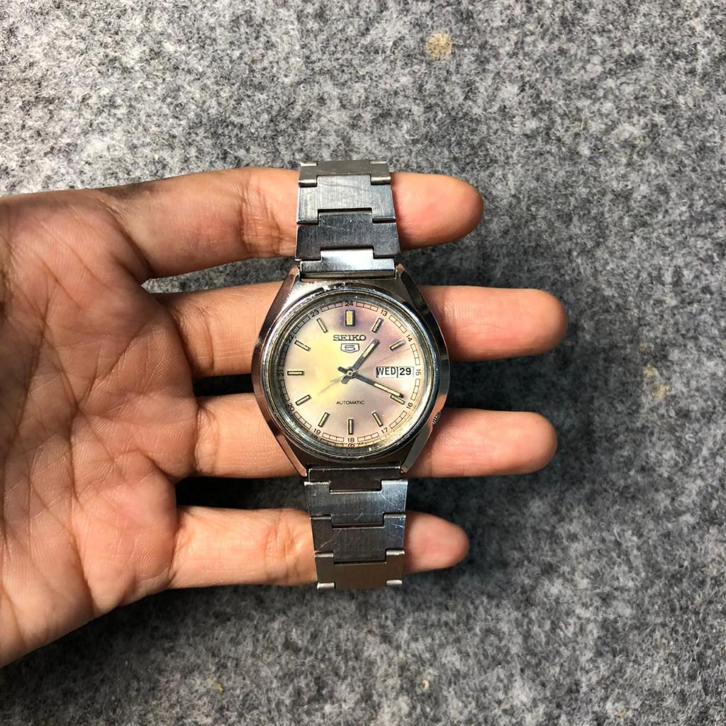 Jam tangan seiko 5 automatic second ori