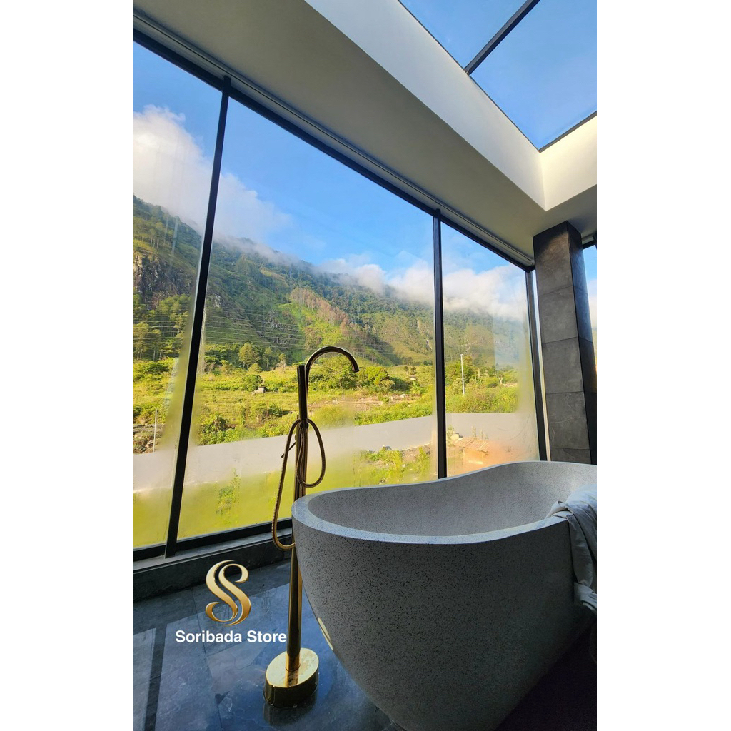Bathup Traso Marmer Mewah dan Keren | Bathub Fulltraso | Bak Mandi | Gentong Air | Bathub Premium HA