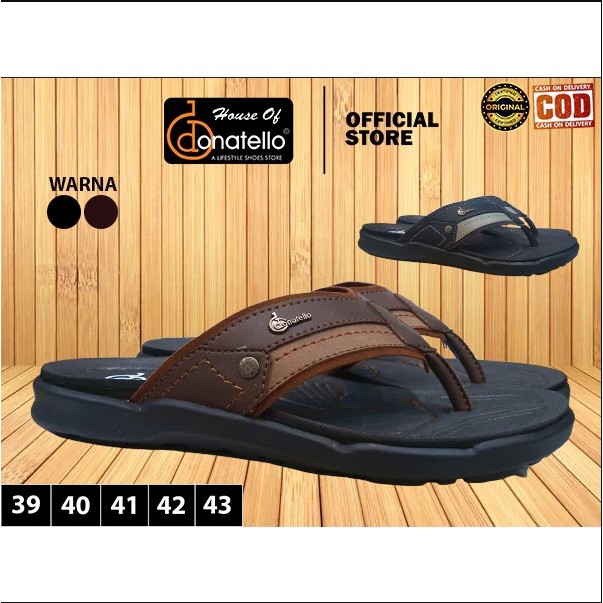 DONATELLO PD sendal jepit casual pria laki laki dewasa ringan kuat terbaru original