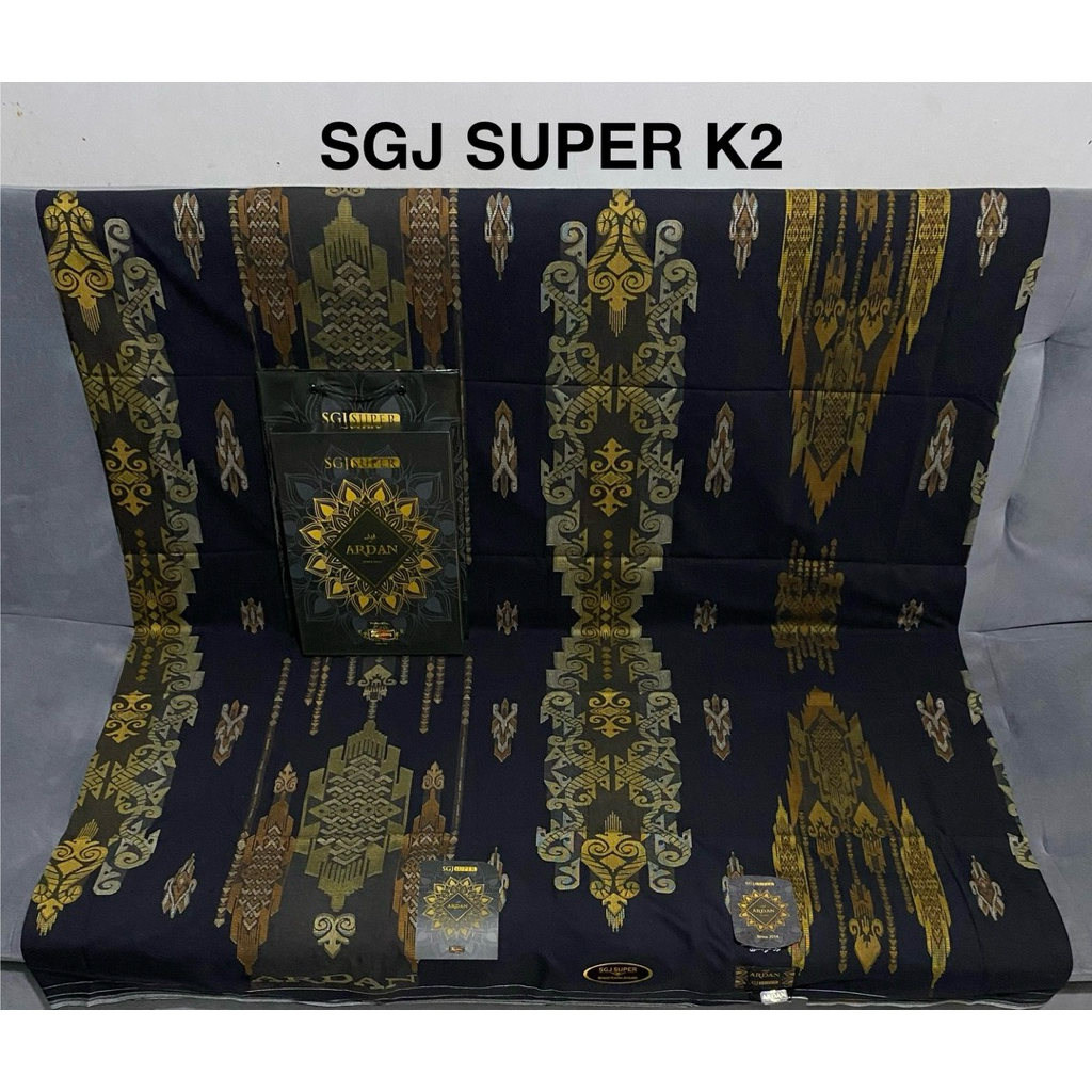 Sarung ARDAN SGJ Gold Songket Gunung Jacquard