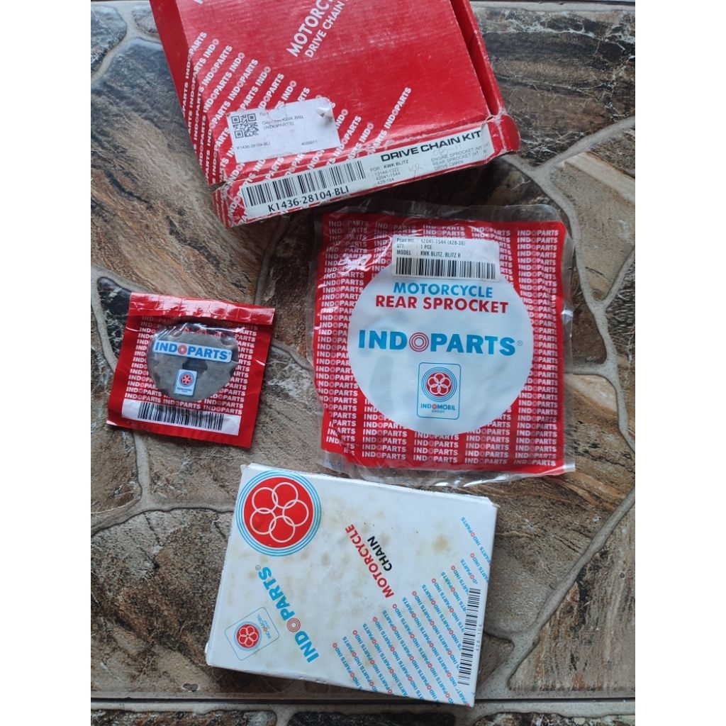 Gir set Girset Kawasaki Blitz Original Indoparts