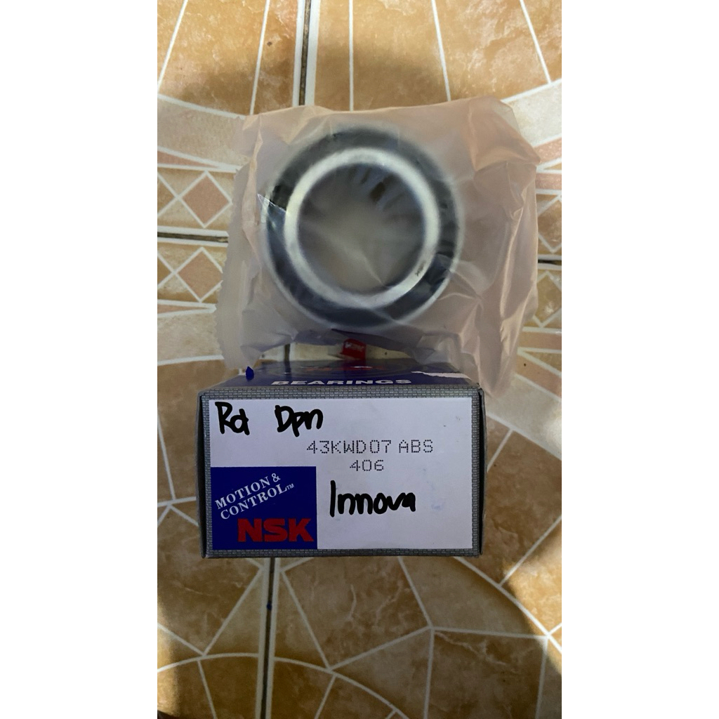 Bearing Roda Depan Inova Bensin/Diesel NSK Original