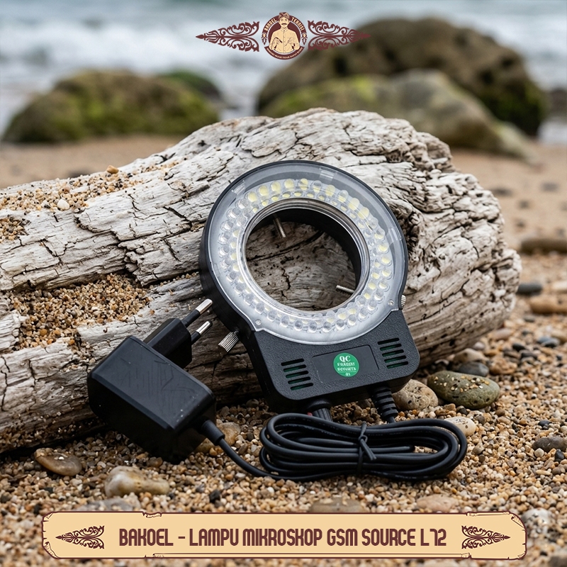 Lampu Mikroskop 99P 72LED Hitam / Lampu Mikroskop 72LED / Led Mikroskop