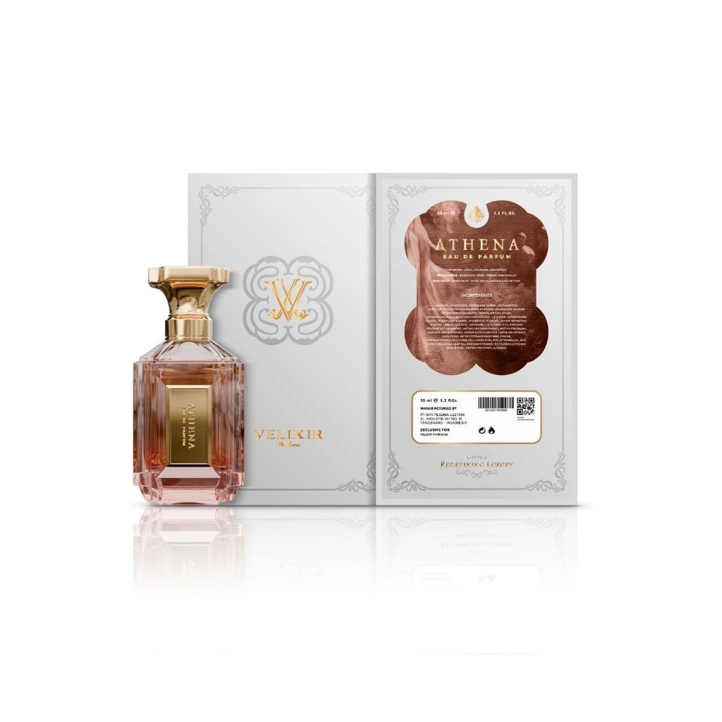 ( Free Tester ) Velixir Athena 35ml Unisex Eau De Parfum ORIGINAL 100%