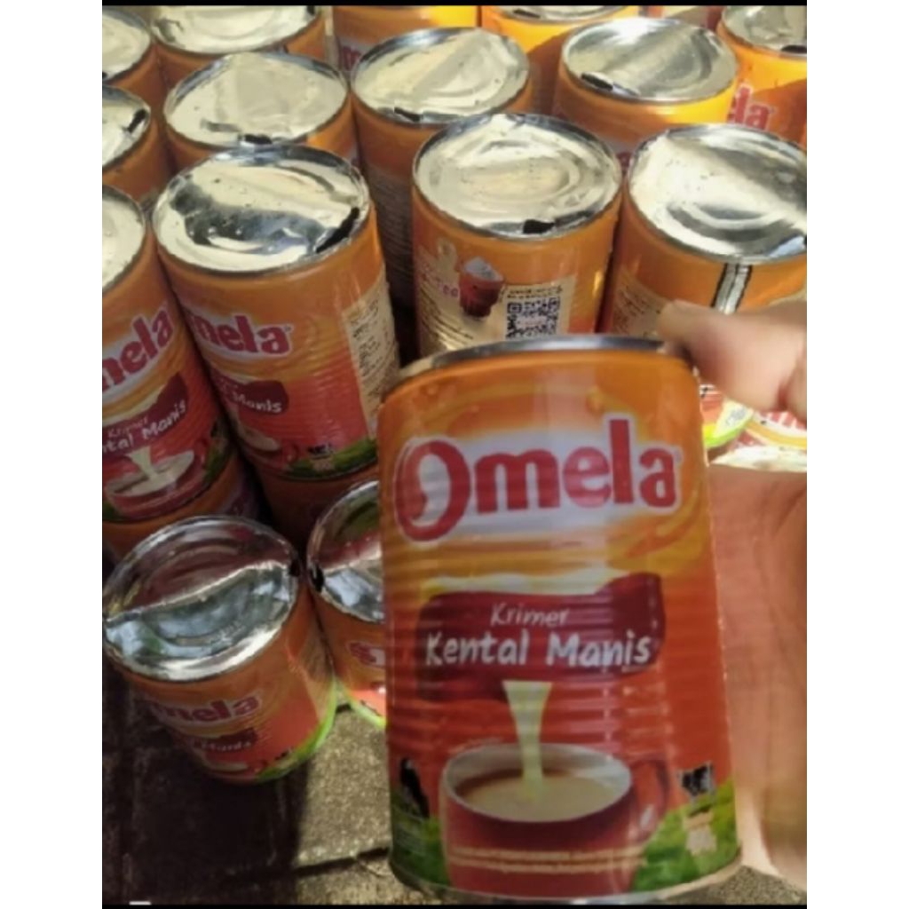 Kaleng bekas Susu Omela/1pcs