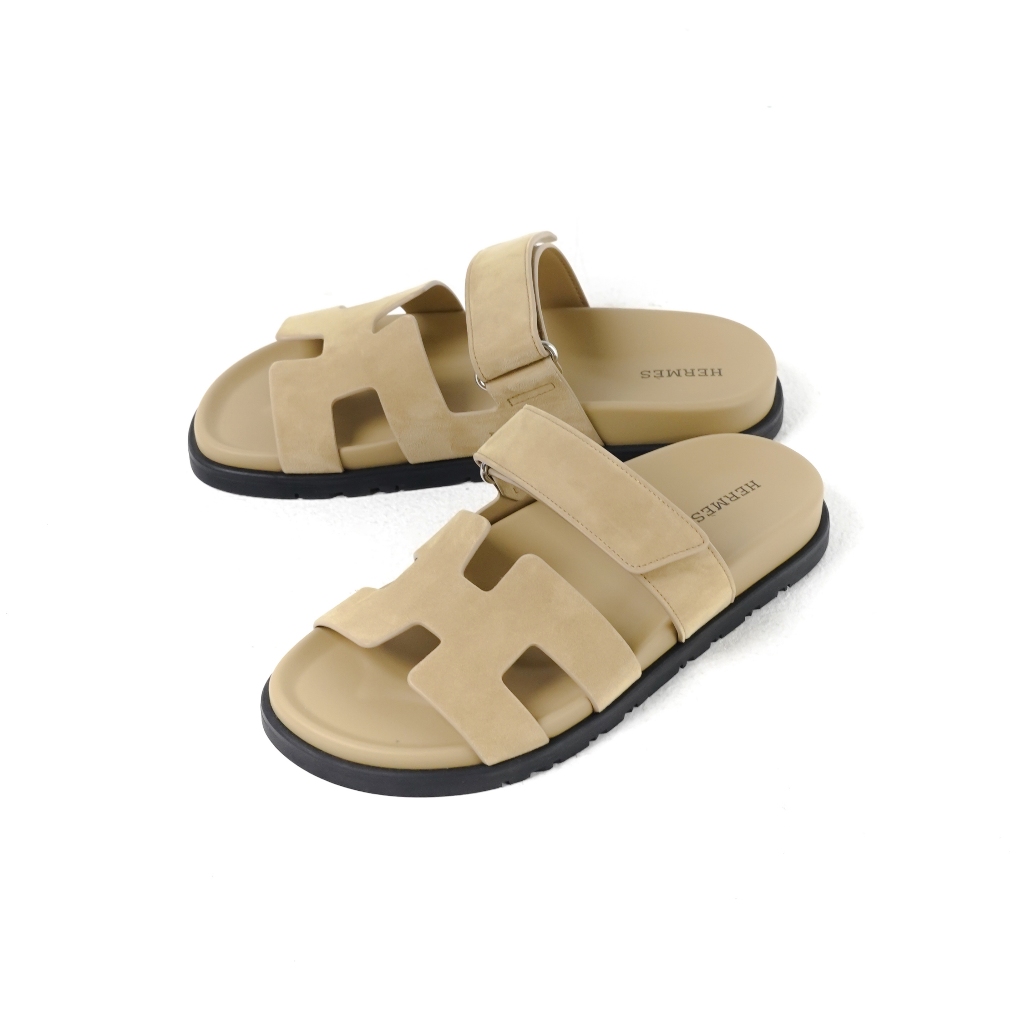 Sandal CHYPRE VELVET BEIGE SANDAL 100% ORIGINAL