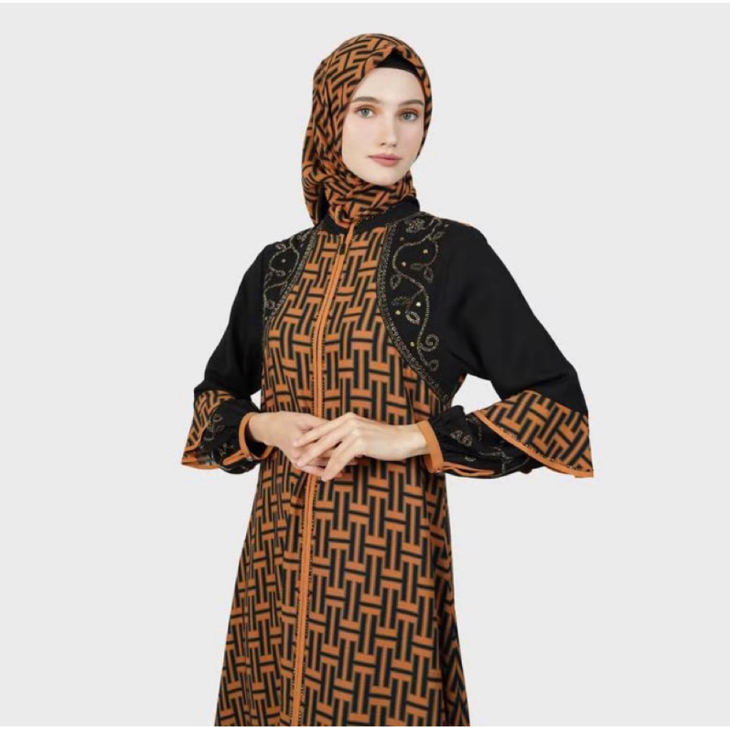 gamis hikmat A9211-03 gamis abaya premium