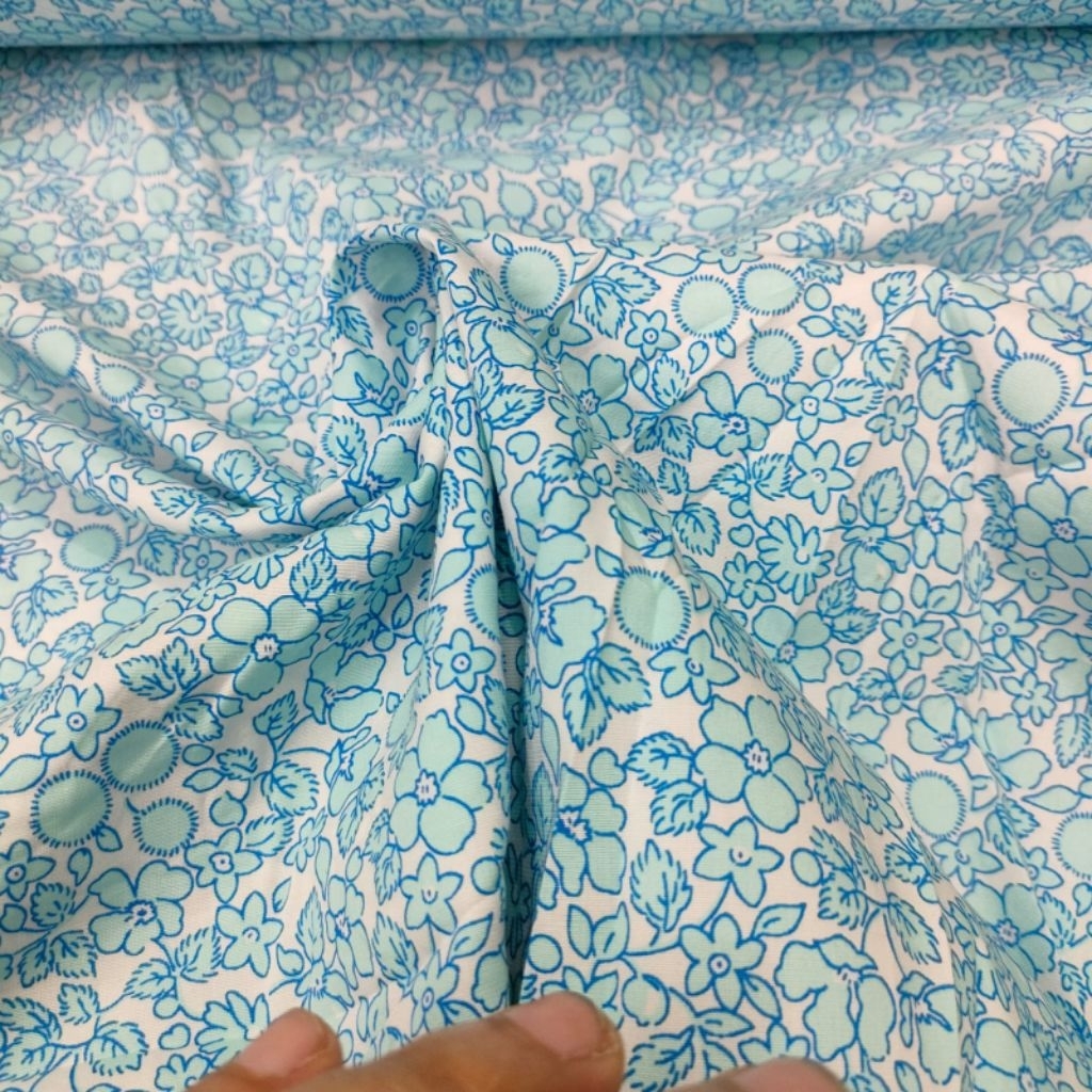 kain meteran poplin motif EX GARMEND/kain poplin motif premium impord/kain poplin motif