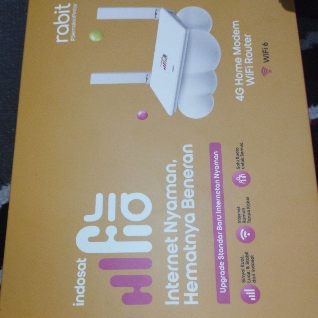 MODEM PORTABLE HIFI AIR TRI RABBIT WIFI 6