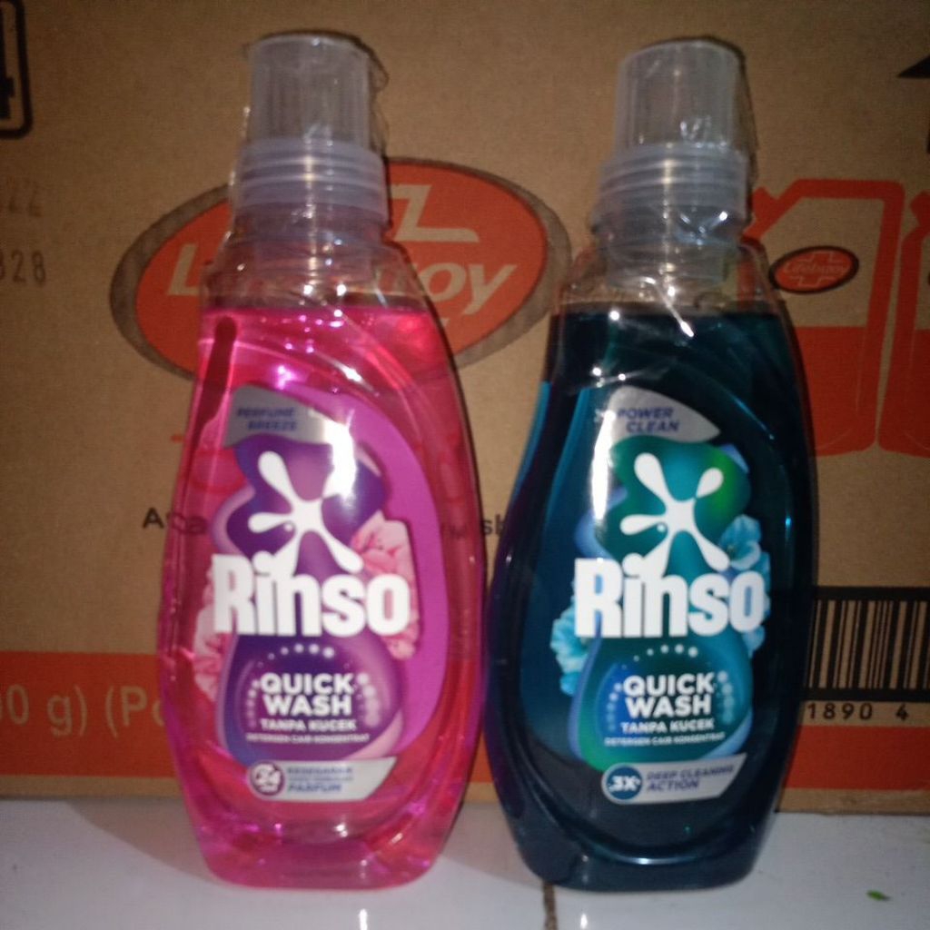 Rinso botol detergen cair 650g