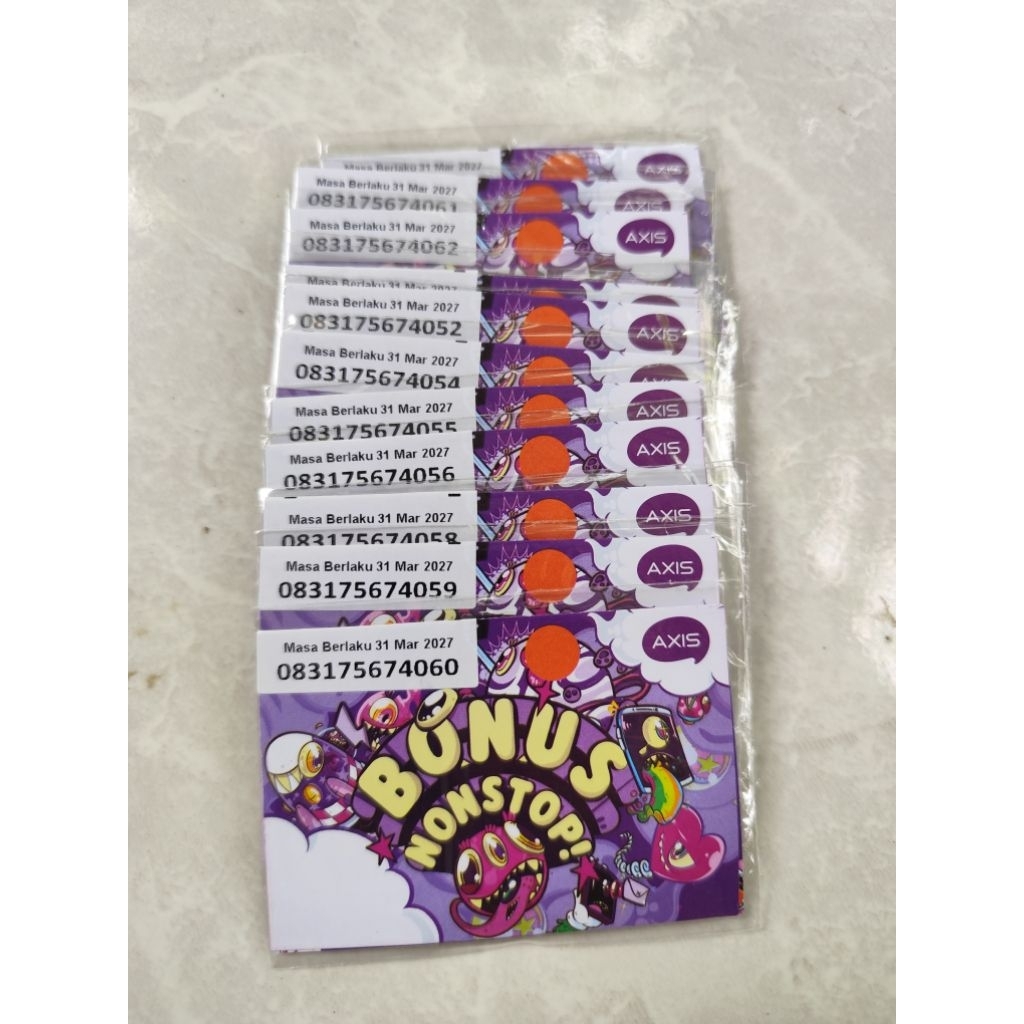 Sp Axis segel 3gb 30hari